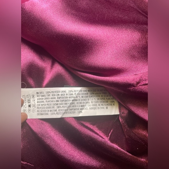 Endless Rose Single Breasted Blazer Fuscha Size M - Picture 7 of 7